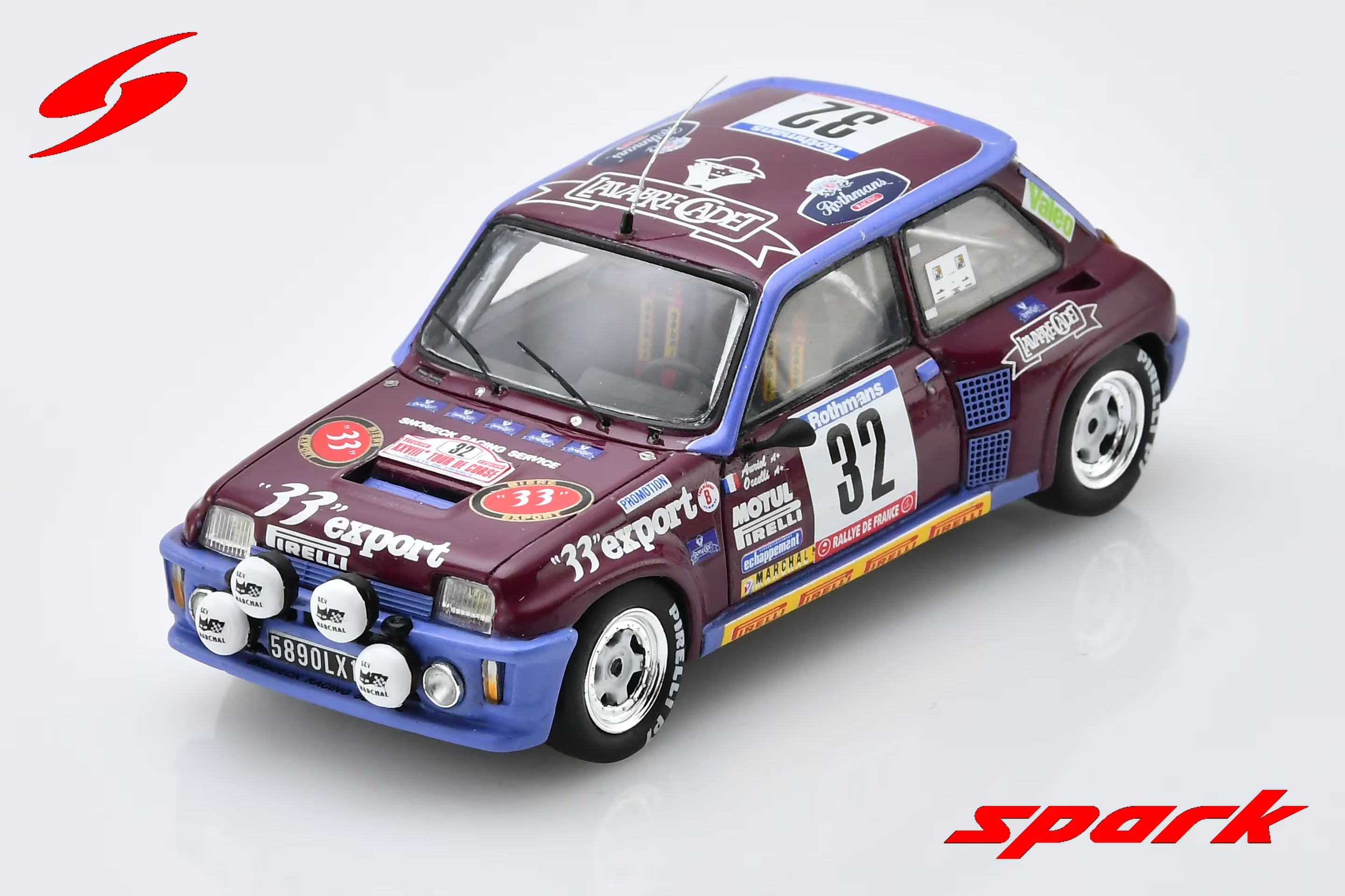 Pre-Order - Renault 5 Turbo No.32 Tour de Corse 1984 Limited 300 1:43