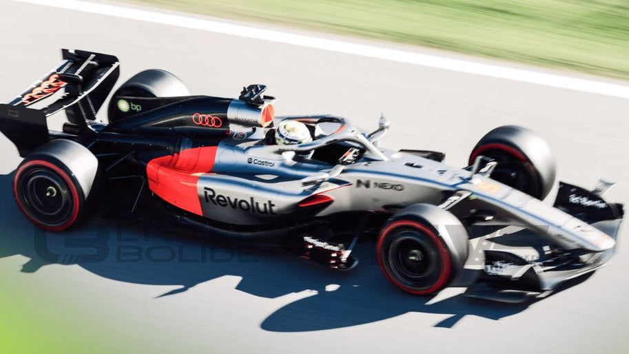 Pre-Order - Audi Revolut F1 Team R26 Barcelona Pre-Season Shakedown 2026 Gabriel Bortoleto