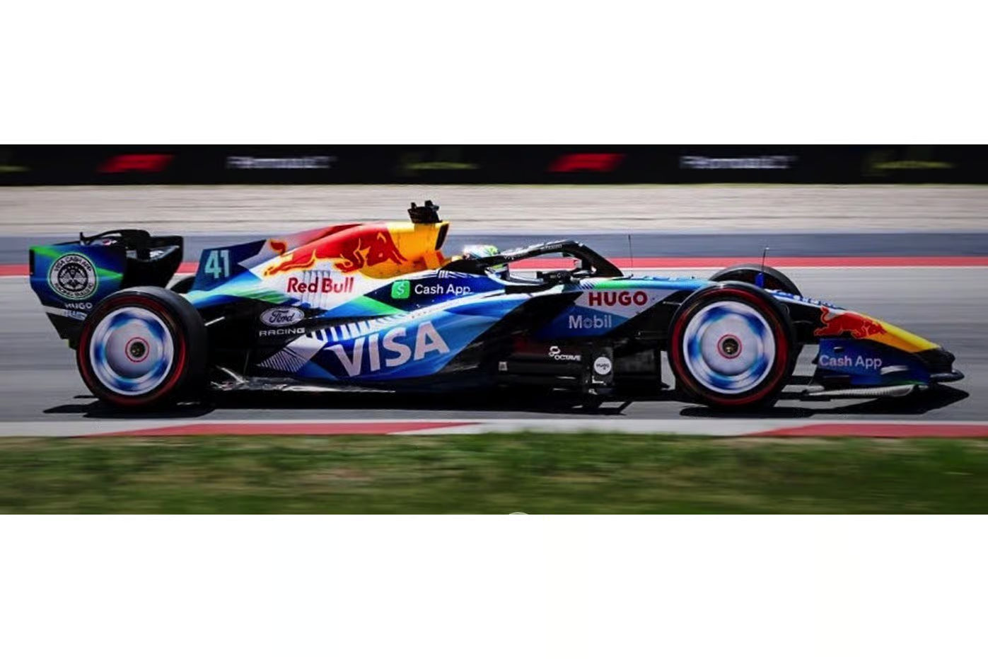 Pre-Order Visa Cash App Racing Bulls Formula One Team VCARB 03 Spanish GP 2026 Arvid Lindblad 1:43