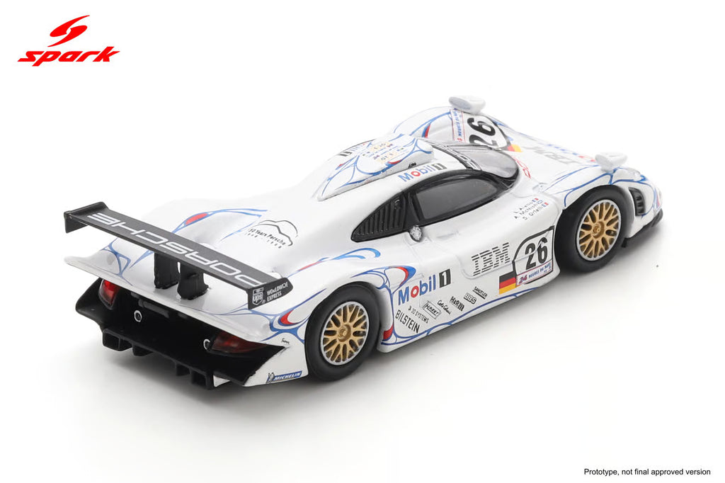 Pre-Order Porsche 911 GT1 No.26 Winner Le Mans 24H 1998 A. McNish - L. Aïello - S. Ortelli