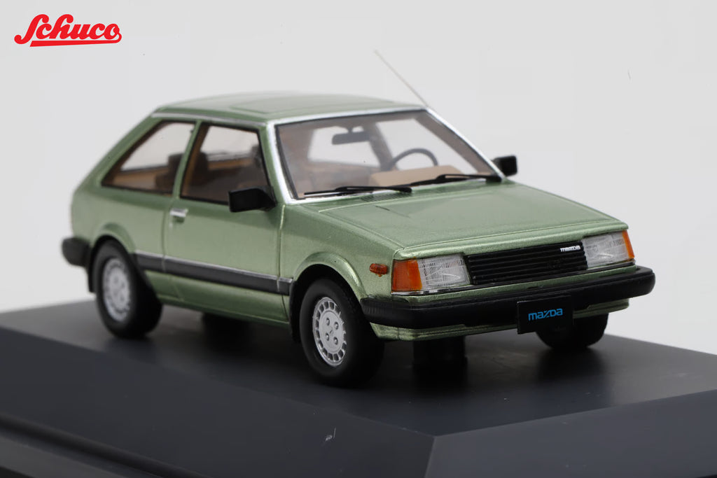 Mazda 323 light met green (Euro version) 1:43