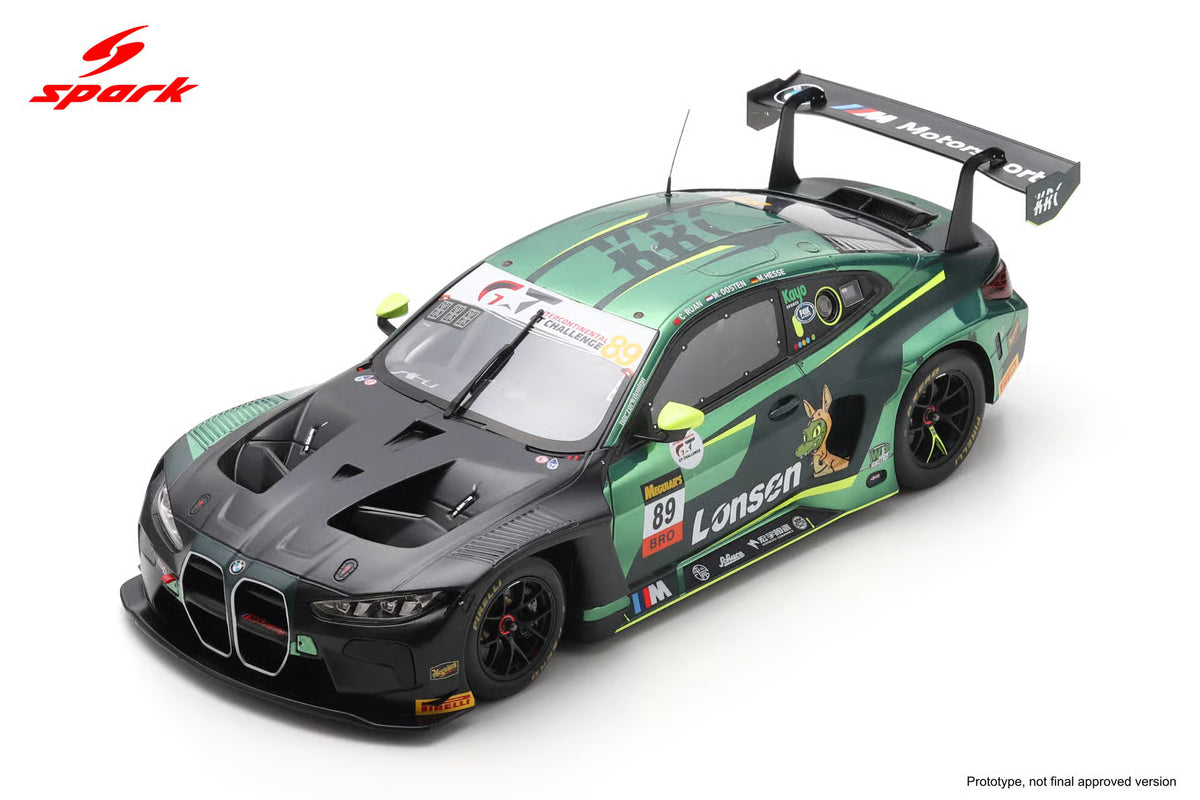 Pre-Order BMW M4 GT3 EVO No.89 Team KRC Bathurst 12H 2026 M. Hesse - M. Oosten - C. Ruan Limited 300 1:18