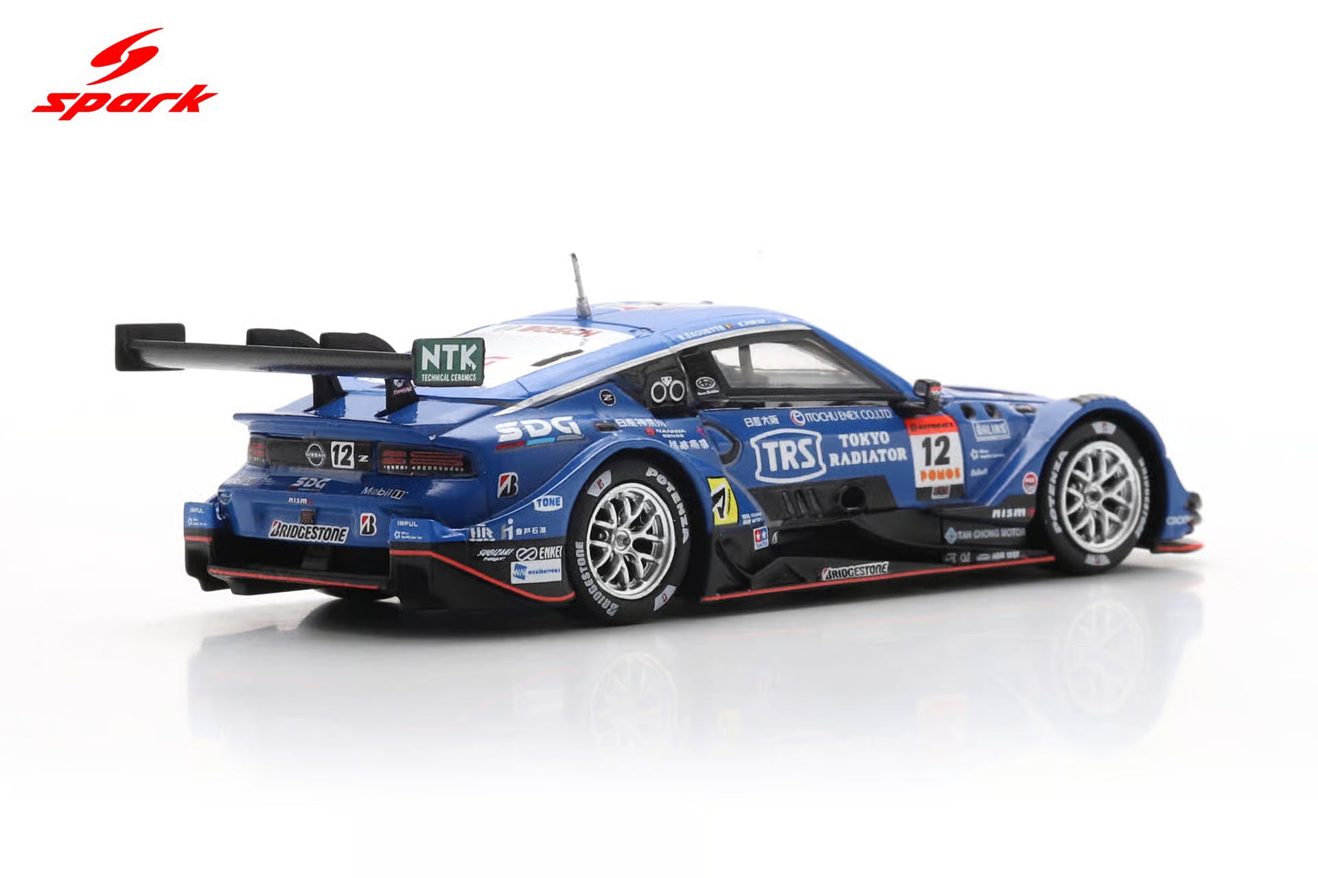 TRS IMPULwith SDG Z TEAM IMPUL No.12 GT500 SUPER GT 2025 K. Hiramine - B. Baguette