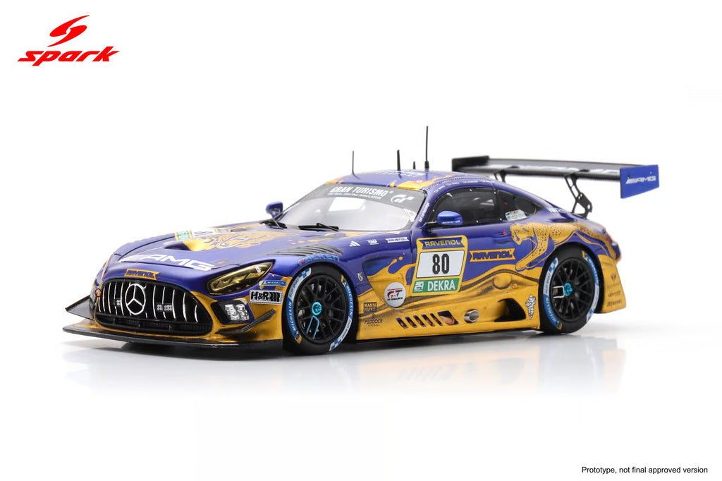 Pre-Order Mercedes-AMG GT3 No.80 Mercedes-AMG Team RAVENOL Winner 24H Nürburgring 2026 M. Engel - L. Stolz - F. Schiller - M. Martin Limited 1000 1:43