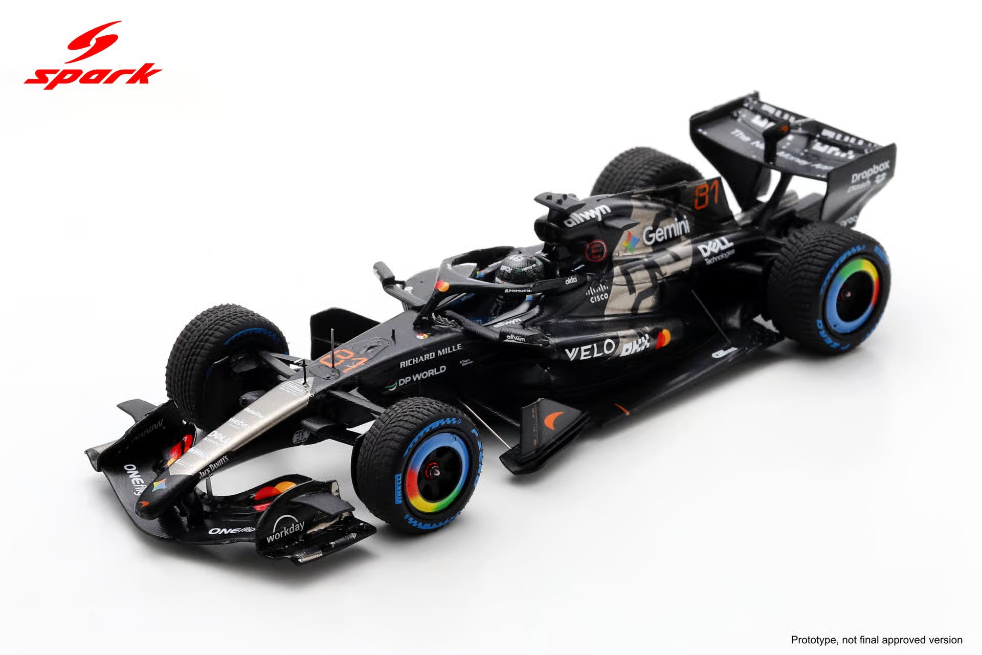 McLaren Mastercard Formula 1 Team MCL40 Barcelona Pre-Season Shakedown 2026 Oscar Piastri 1:43