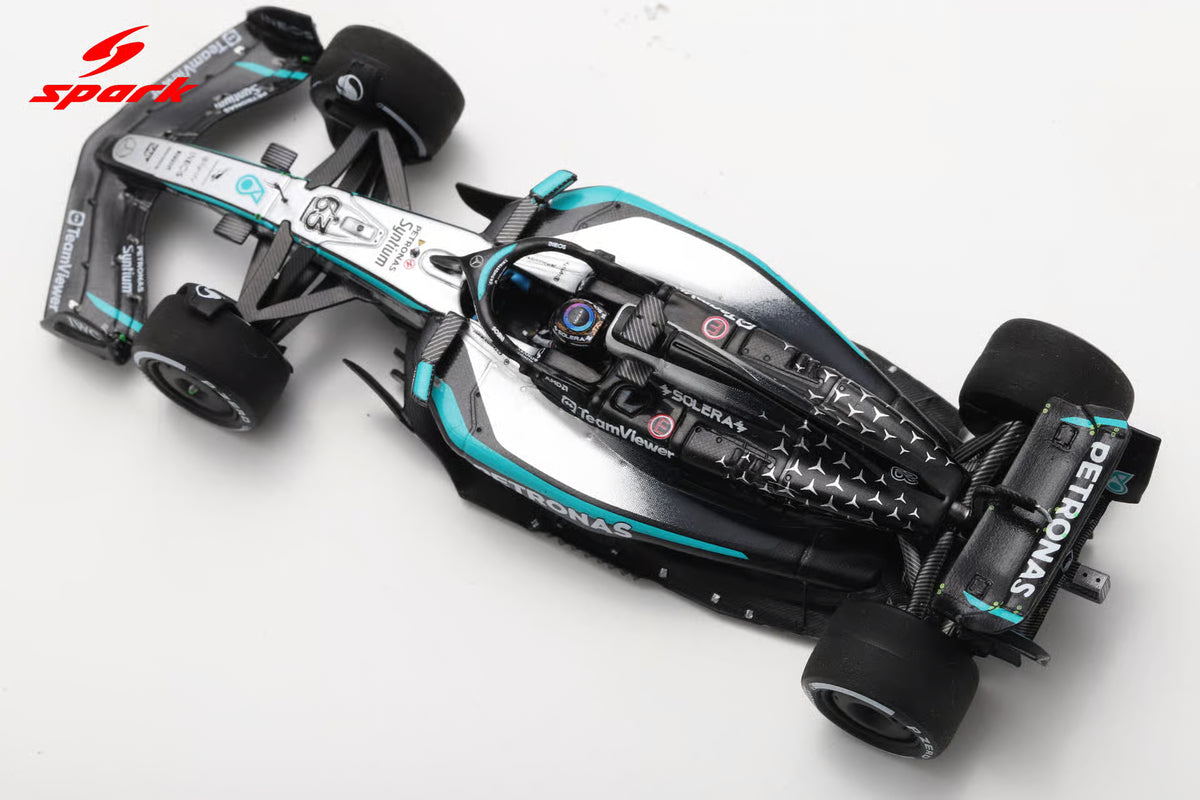 Mercedes AMG Petronas F1 Team W16e No.63 2nd Las Vegas GP 2025 George Russell 150th GP 1:43