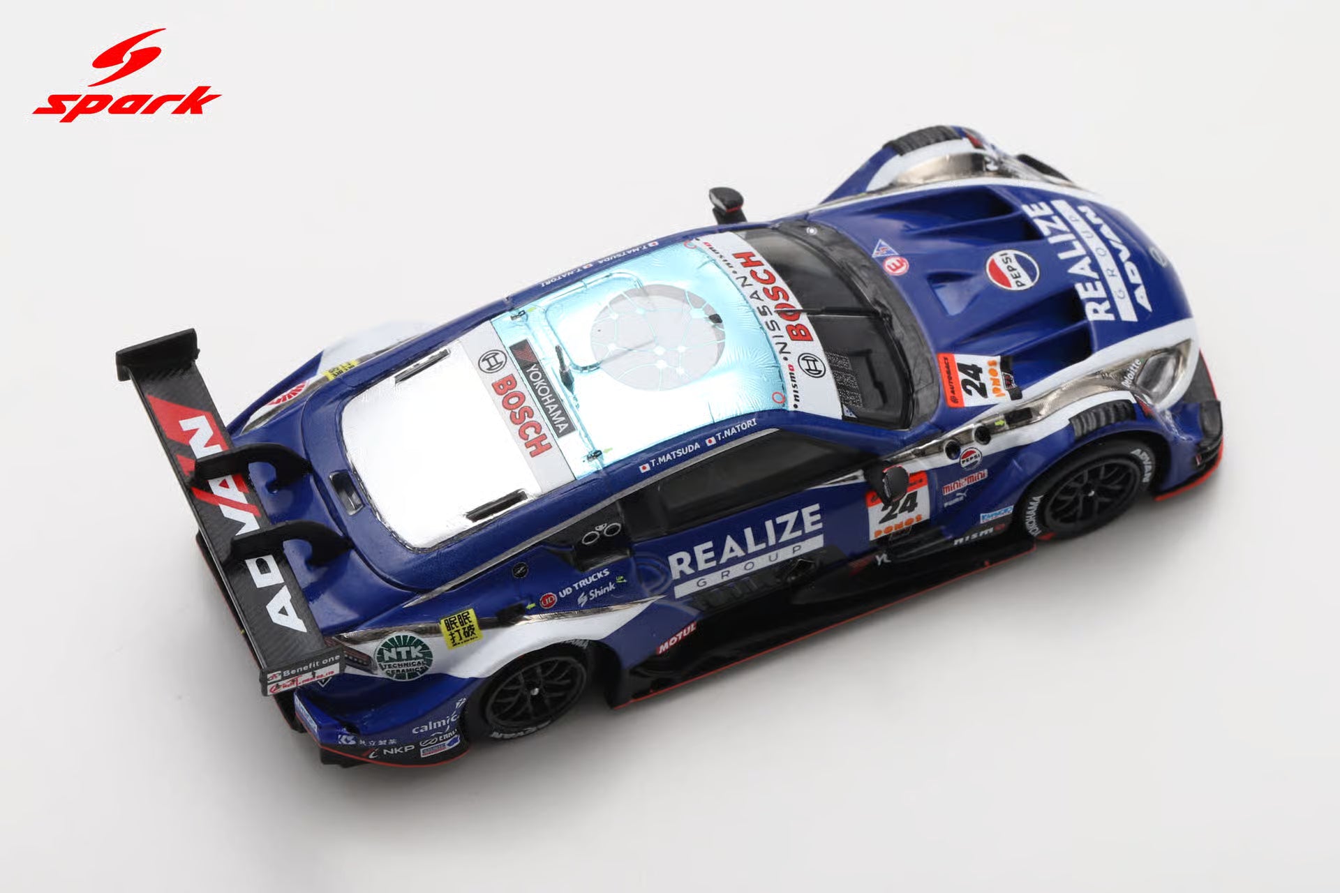 REALIZE CORPORATION ADVAN Z KONDO RACING No.24 GT500 SUPER GT 2025 T. Matsuda - T. Natori