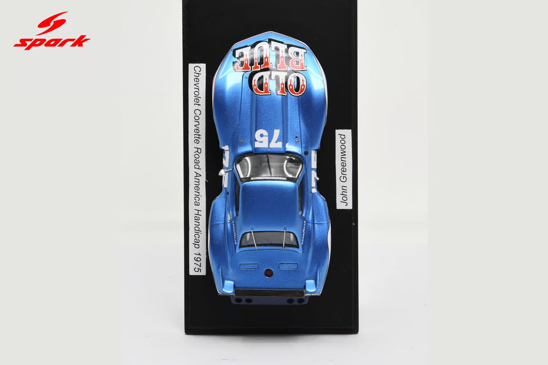 Corvette Greenwood No.75 Road America 1975 John Greenwood Limited 500 1:43