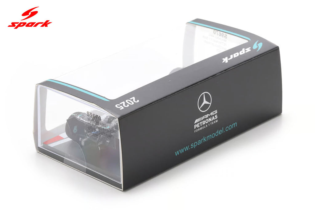 Mercedes AMG Petronas F1 Team W16e No.63 2nd Las Vegas GP 2025 George Russell 150th GP 1:43