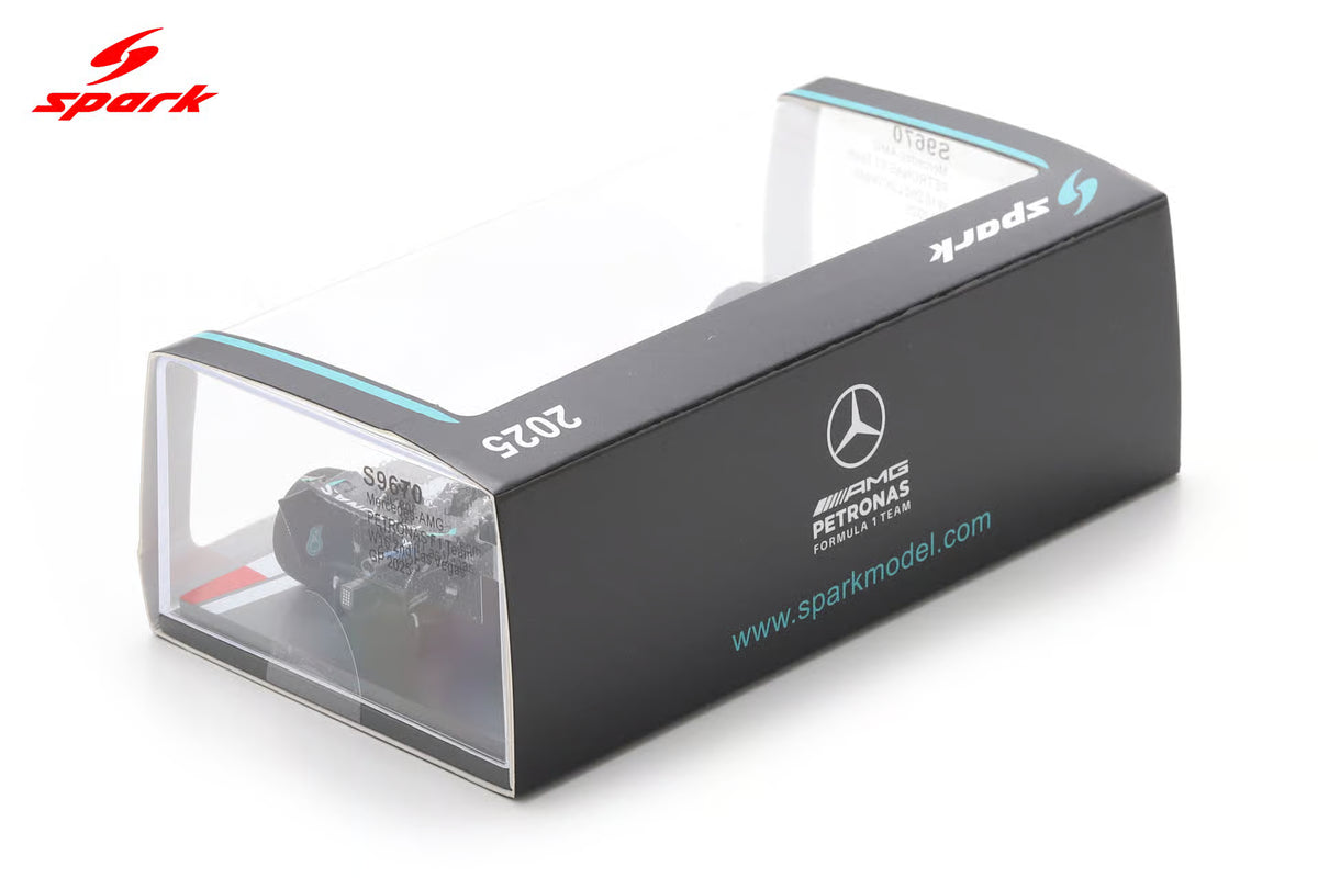Mercedes AMG Petronas F1 Team W16e No.63 2nd Las Vegas GP 2025 George Russell 150th GP 1:43