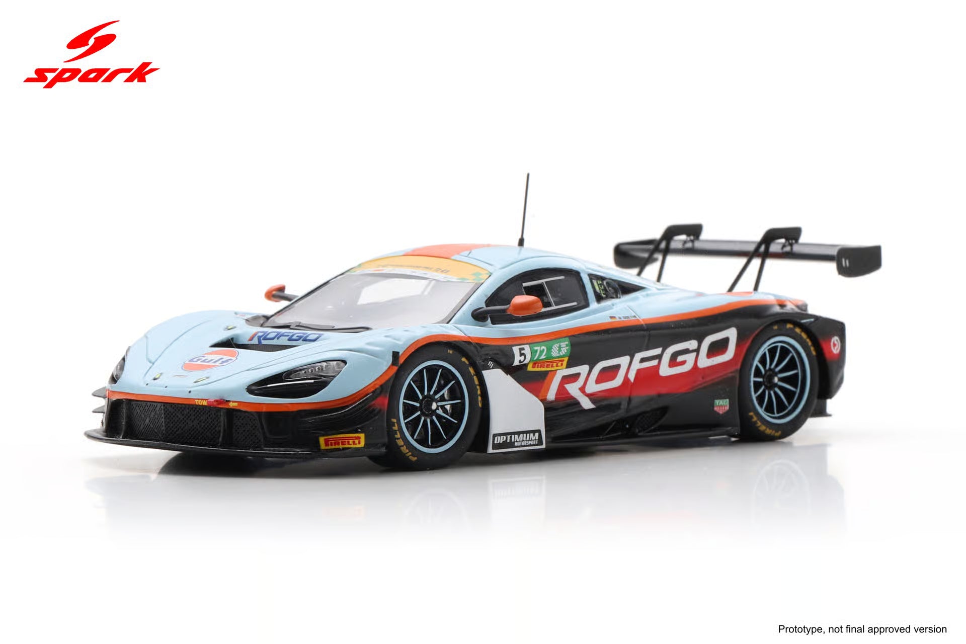 Pre-Order - McLaren 720S GT3 (Evo) No.5 Optimum Motorsport Macau GT Cup - FIA GT World Cup 2025 Benjamin GOETHE, Limityed 300