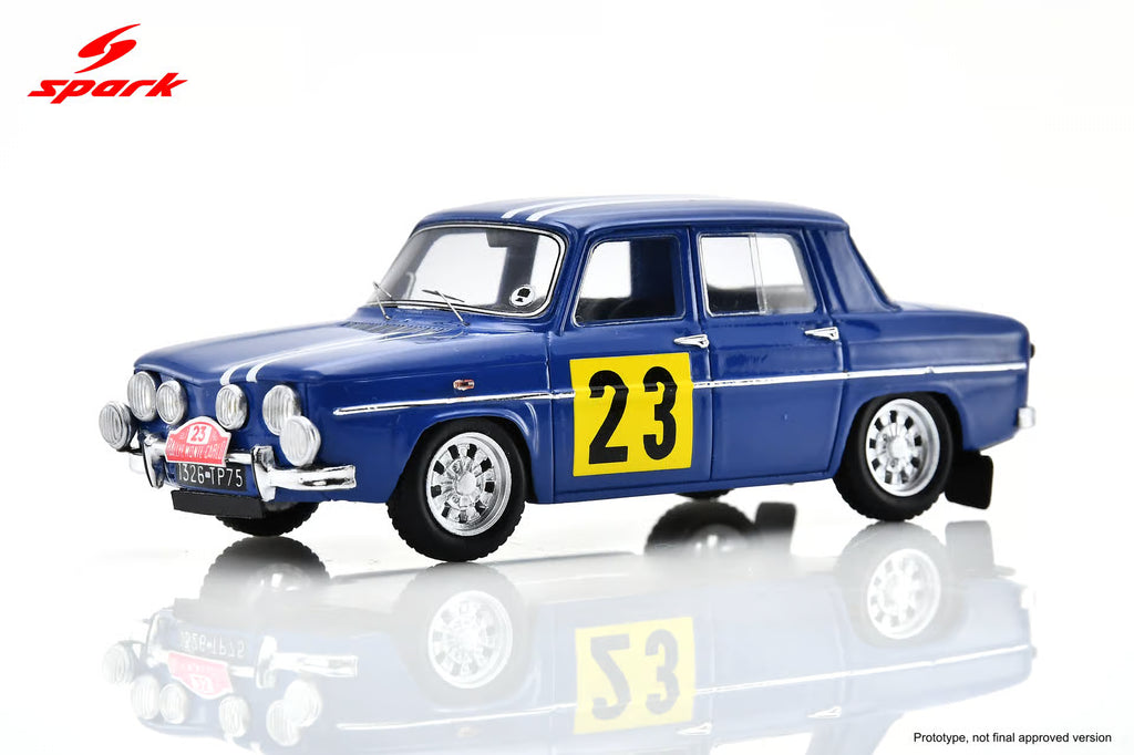Pre-Order Renault 8 Gordini 1300 No.23 7th Monte Carlo Rally 1967 J-F. Piot - M. Karaly