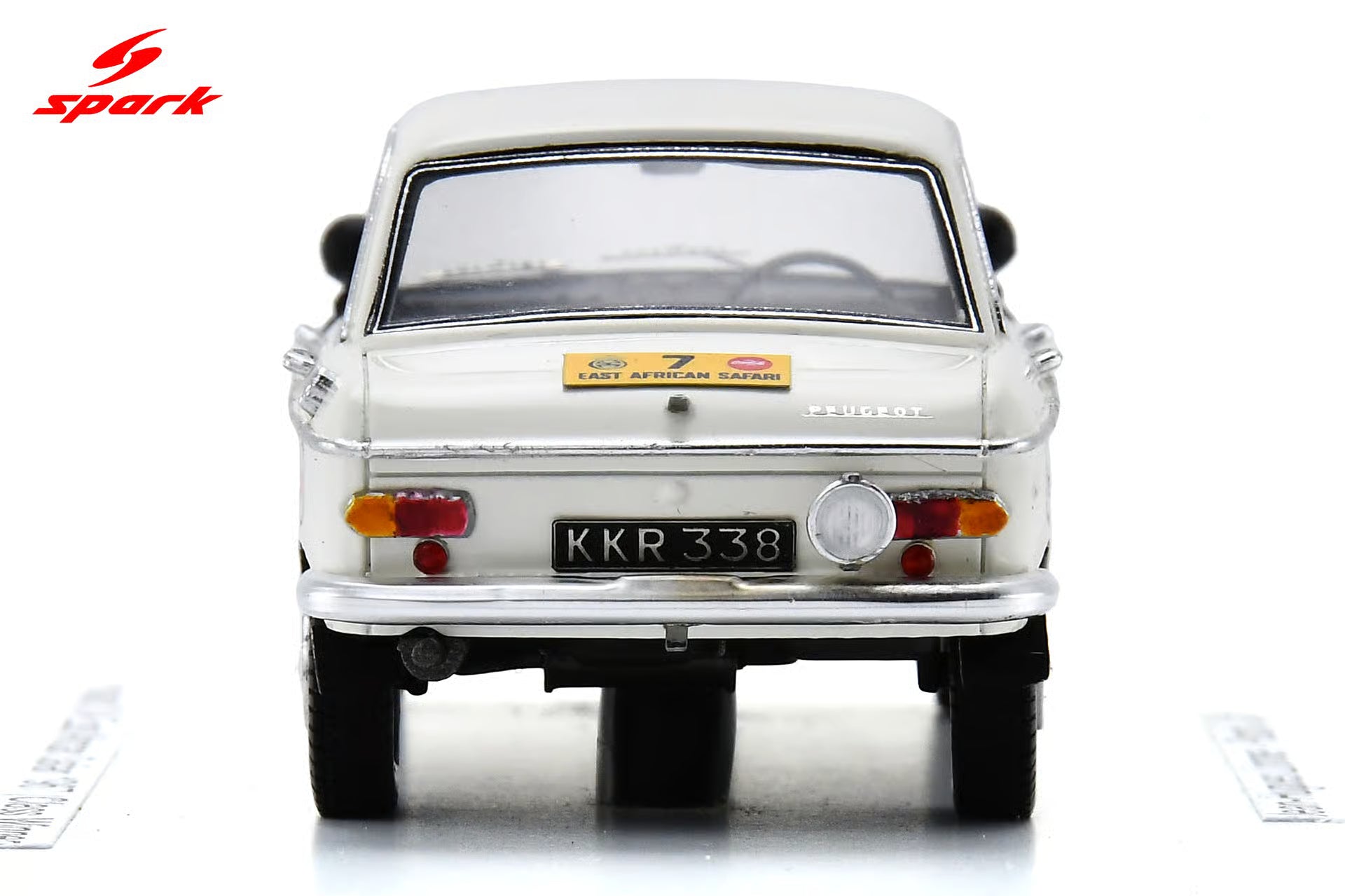 Pre-Order Peugeot 204 No.7 East African Safari Rally (class winner) 1967 H. Lionnet - P. Cliff