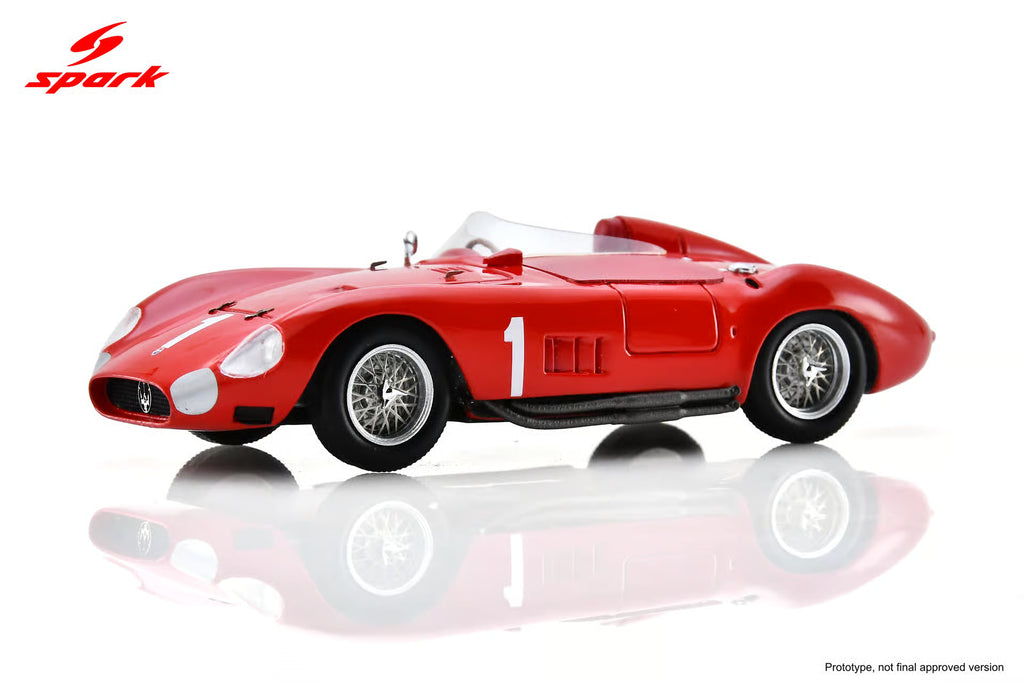 Pre-Order Maserati 300s No.1 Winner 1000kms Paris 1956 J. Behra -L.  Rosier Limited 300