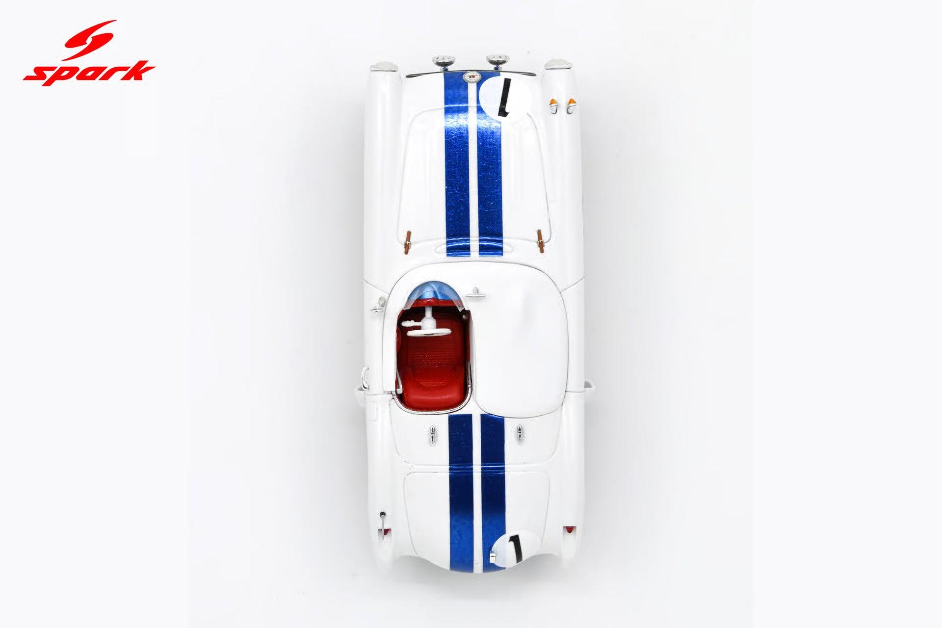 Corvette C1 n1 9th Sebring 1956  J. Fitch - W. Hansgen 1:43