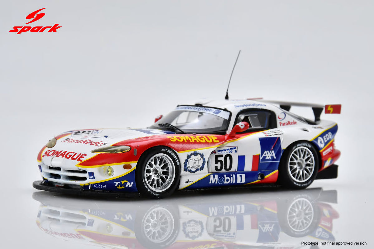 Pre-Order Chrysler Viper GTS-R No.50 15th Le Mans 24H 1999 P. Mello-Breyner - M. Mello-Breyner - T. Mello-Breyner