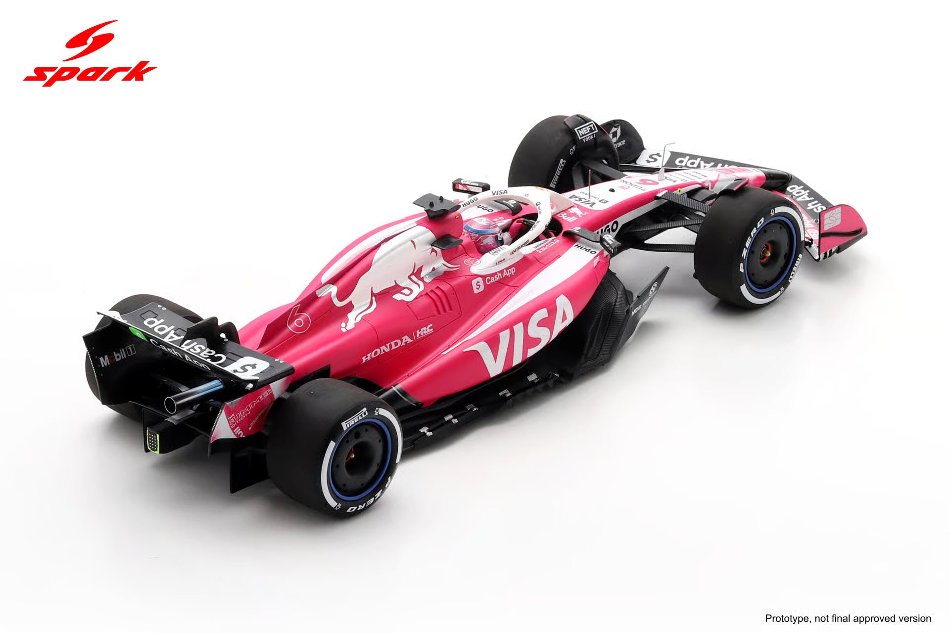 Pre-Order - Racing Bulls VCARB 02 No.6 Visa Cash App Racing Bulls Formula One Team Miami GP 2025 Isack Hadjar 1:18