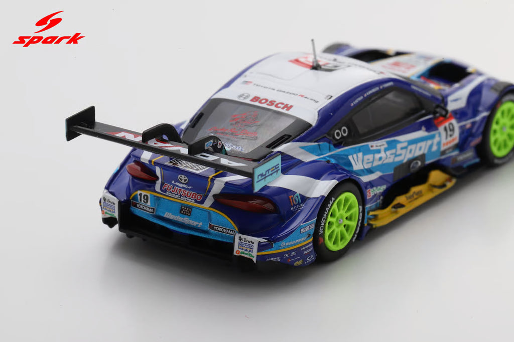 WedsSport ADVAN GR Supra TGR TEAM WedsSport BANDOH No.19 GT500 SUPER GT 2025 Y. Kunimoto - S. Sakaguchi