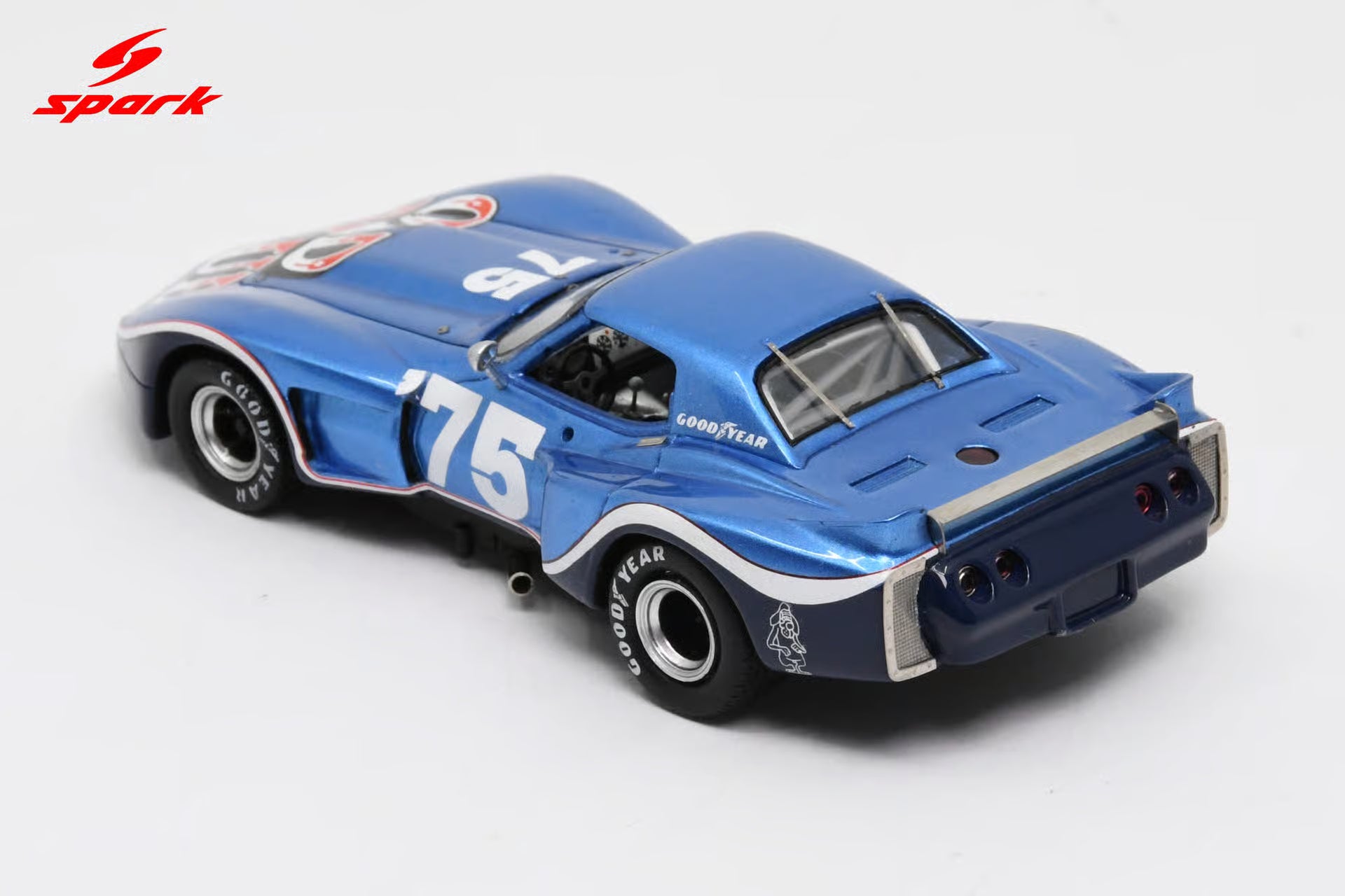Corvette Greenwood No.75 Road America 1975 John Greenwood Limited 500 1:43