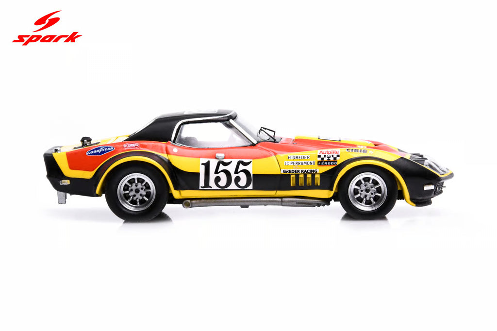 Chevrolet Corvette C3 No.155 Tour de France 1970 H. Greder - J-C. Perramond Limited 500 1:43