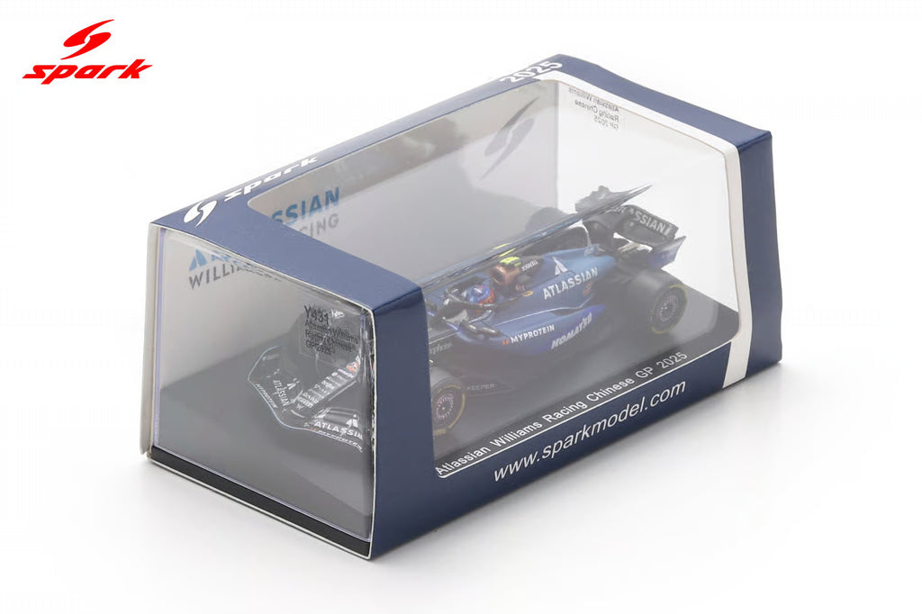 Williams FW47 No.55 Williams Racing Chinese GP 2025 Carlos Sainz 1:64