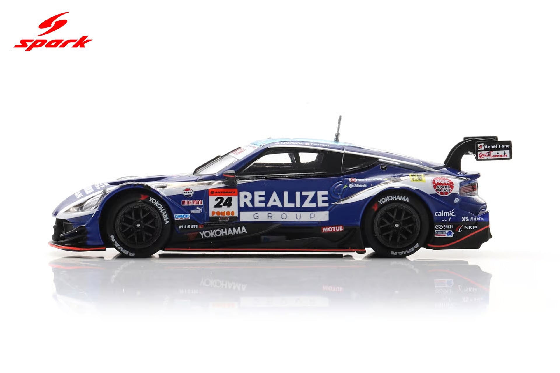 REALIZE CORPORATION ADVAN Z KONDO RACING No.24 GT500 SUPER GT 2025 T. Matsuda - T. Natori