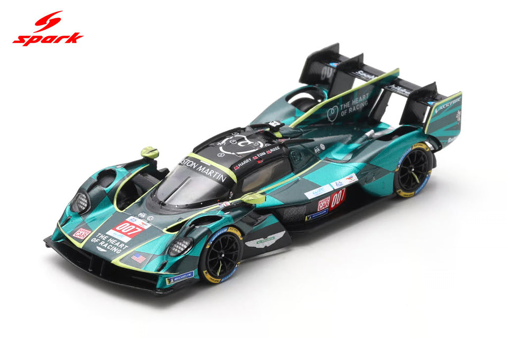 Aston Martin Valkyrie No.007 ASTON MARTIN THOR TEAM Le Mans 24H 2025 H. Tincknell - T. Gamble - R. Gunn 1:64