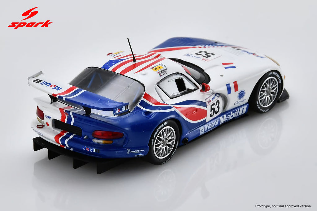 Pre-Order Chrysler Viper GTS-R No.53 11th Le Mans 24H 1998 J. Bell - L. Drudi - D. Donohue