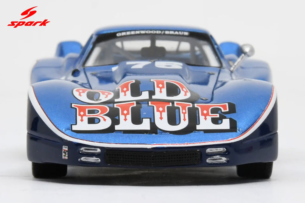 Corvette Greenwood No.75 Road America 1975 John Greenwood Limited 500 1:43