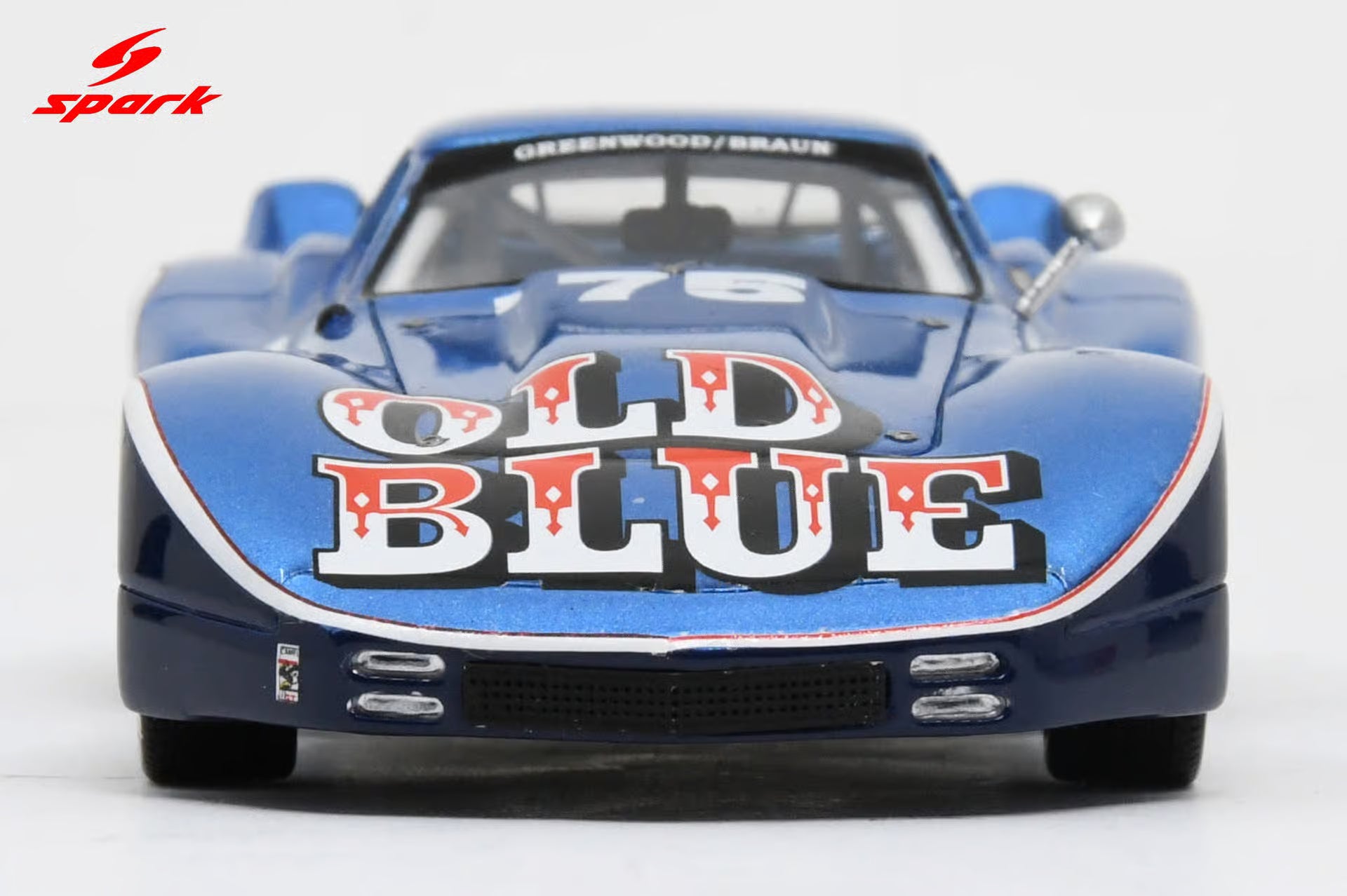 Corvette Greenwood No.75 Road America 1975 John Greenwood Limited 500 1:43