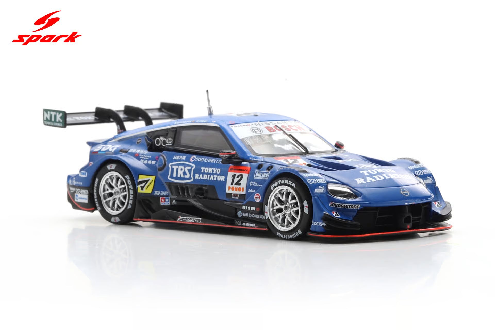 TRS IMPULwith SDG Z TEAM IMPUL No.12 GT500 SUPER GT 2025 K. Hiramine - B. Baguette