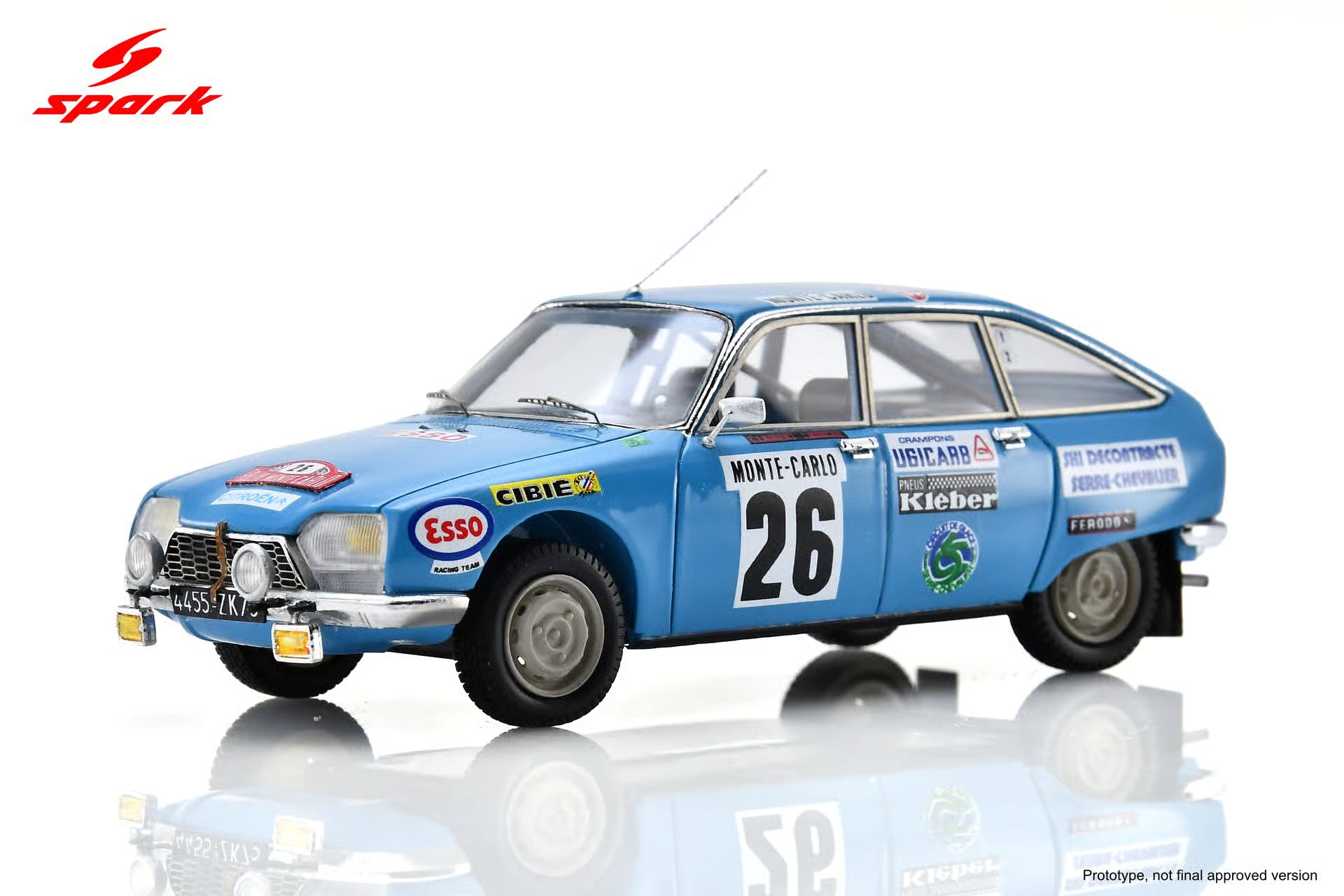 Pre-Order Citroën GS No.26 13th Monte Carlo Rally 1975 C. Laurent - J. Marche