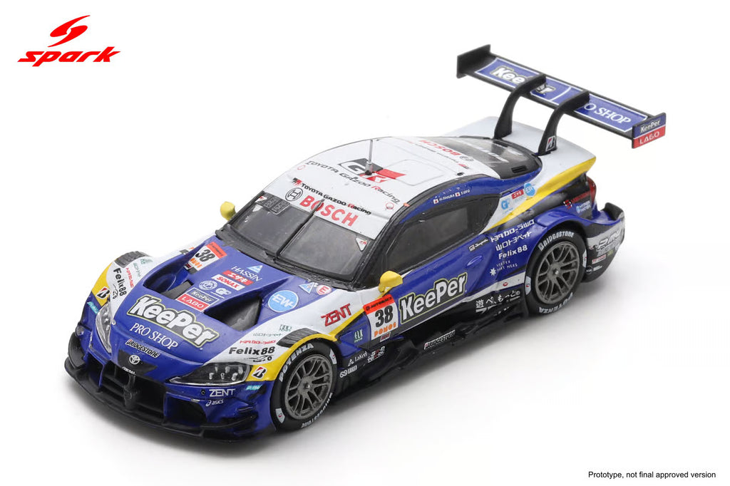 Pre-Order KeePer CERUMO GR Supra TGR TEAM KeePer CERUMO No.38 GT500 SUPER GT 2025 H. Ishiura - T. Oyu
