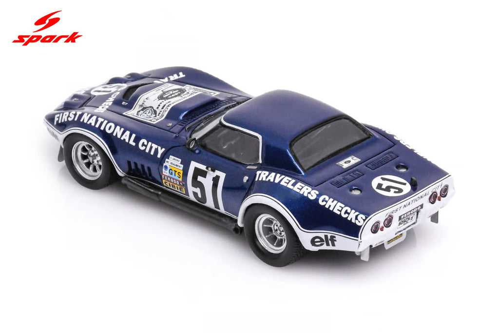 Chevrolet Corvette C3 No.51 18th 24H Le Mans 1974 H. Greder - M-C. Beaumont 1:43