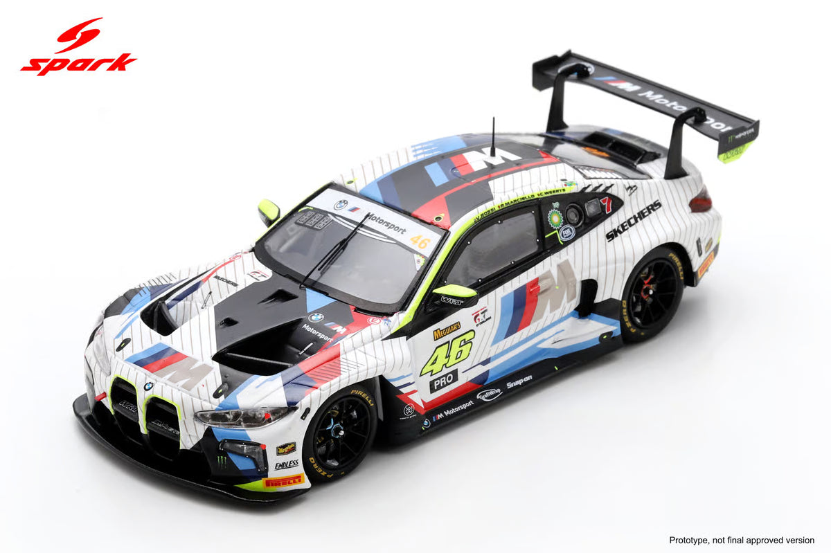 Pre-Order BMW M4 GT3 No.46 Team WRT 2nd Bathurst 12H 2025 V. Rossi - C. Weerts - R. Marciello