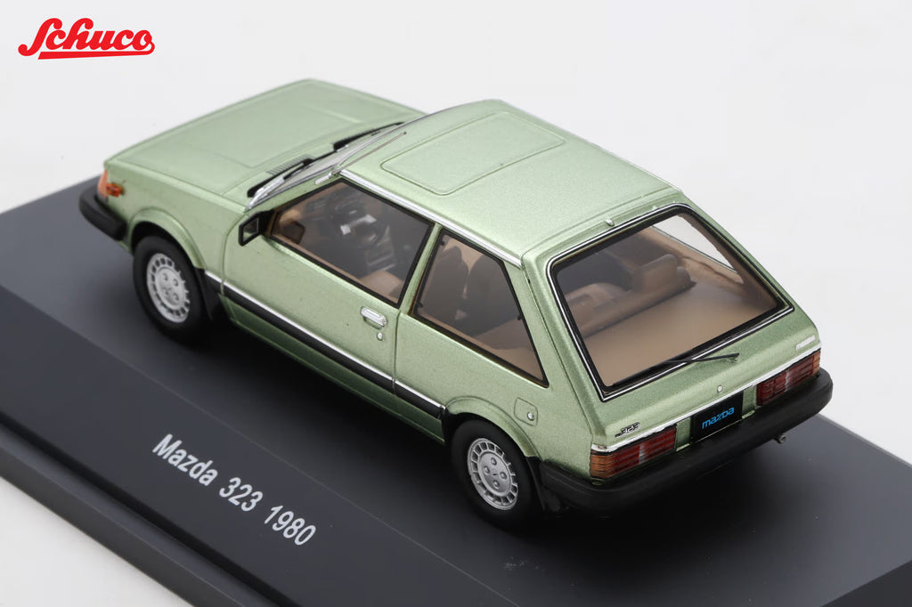 Mazda 323 light met green (Euro version) 1:43