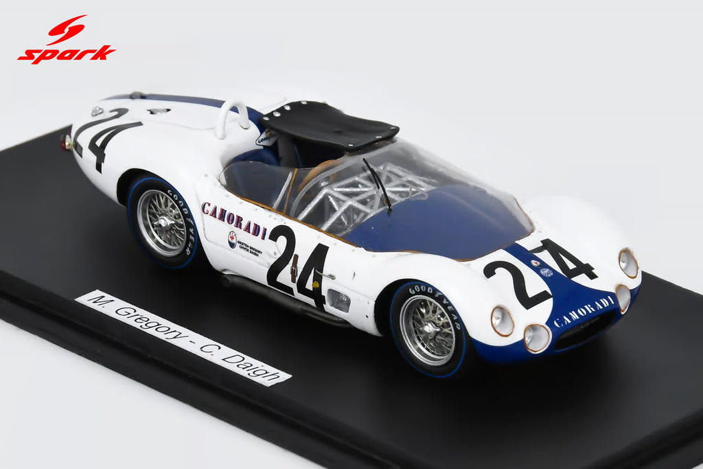 Maserati Tipo 61 No.24 24H Le Mans 1960 M. Gregory - C. Daigh 1:43