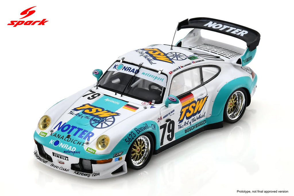 Pre-Order Porsche 911 GT2 No.79 Le Mans 24H 1997 M. Ligonnet - T. Seiler - L. Schumacher
