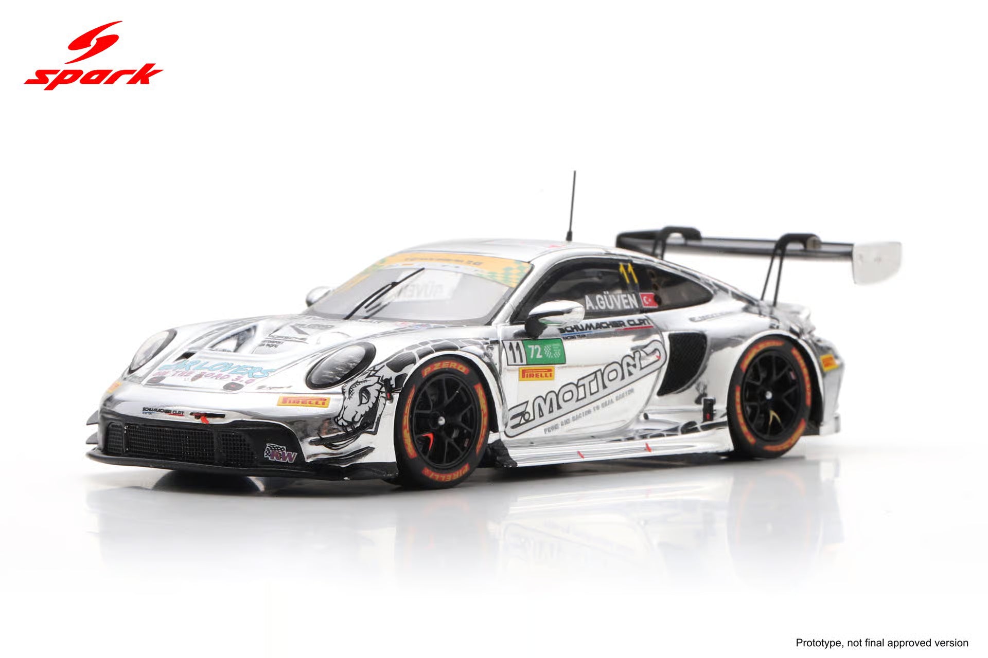 Pre-Order - Porsche 911 GT3 R (992) No.11 SCHUMACHER CLRT  Macau GT Cup - FIA GT World Cup 2025 Ayhancan GÜ VEN