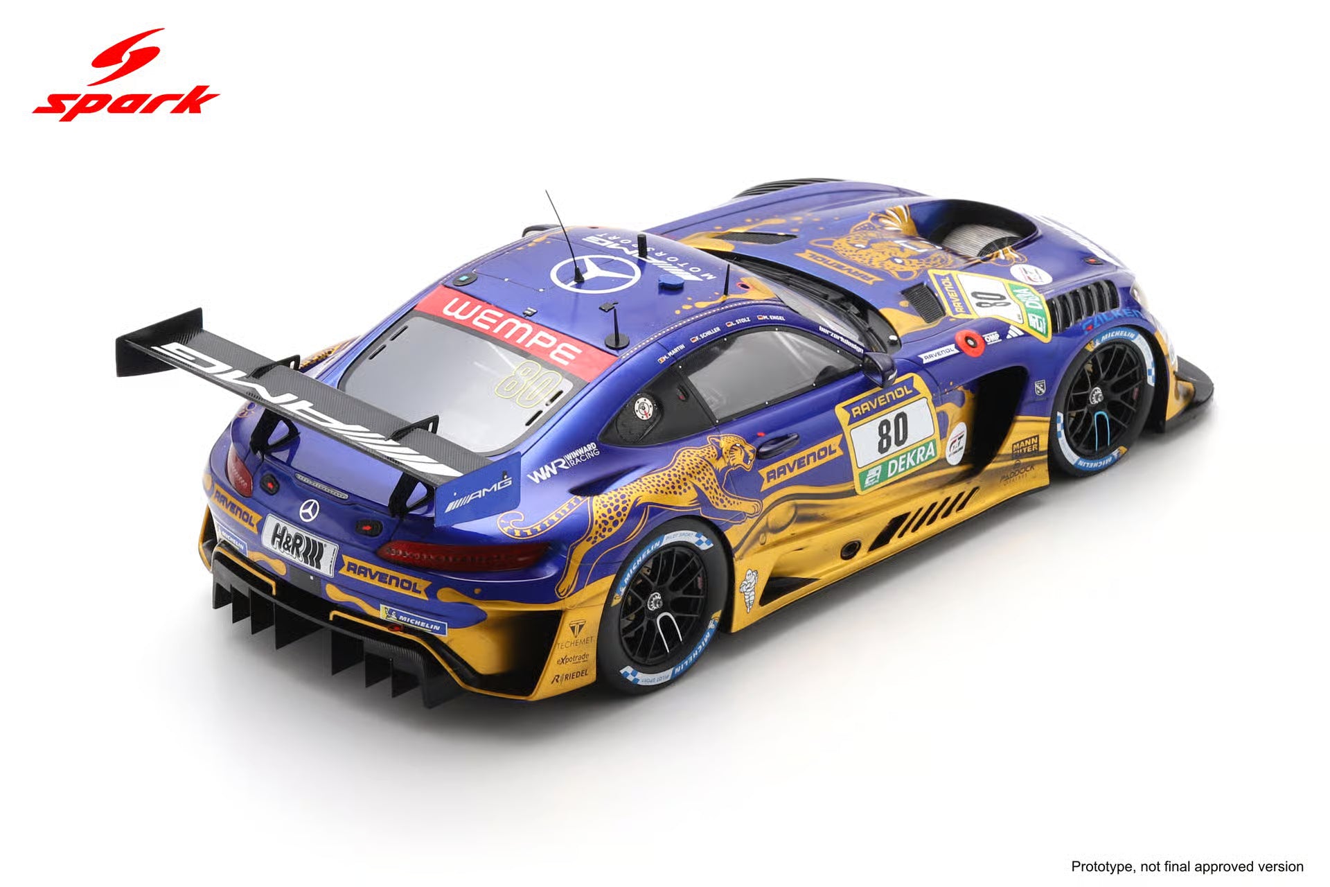 Pre-Order 1:18 Mercedes-AMG GT3 No.80 Mercedes-AMG Team RAVENOL Winner 24H Nürburgring 2026 M. Engel - L. Stolz - F. Schiller - M. Martin Limited 1000