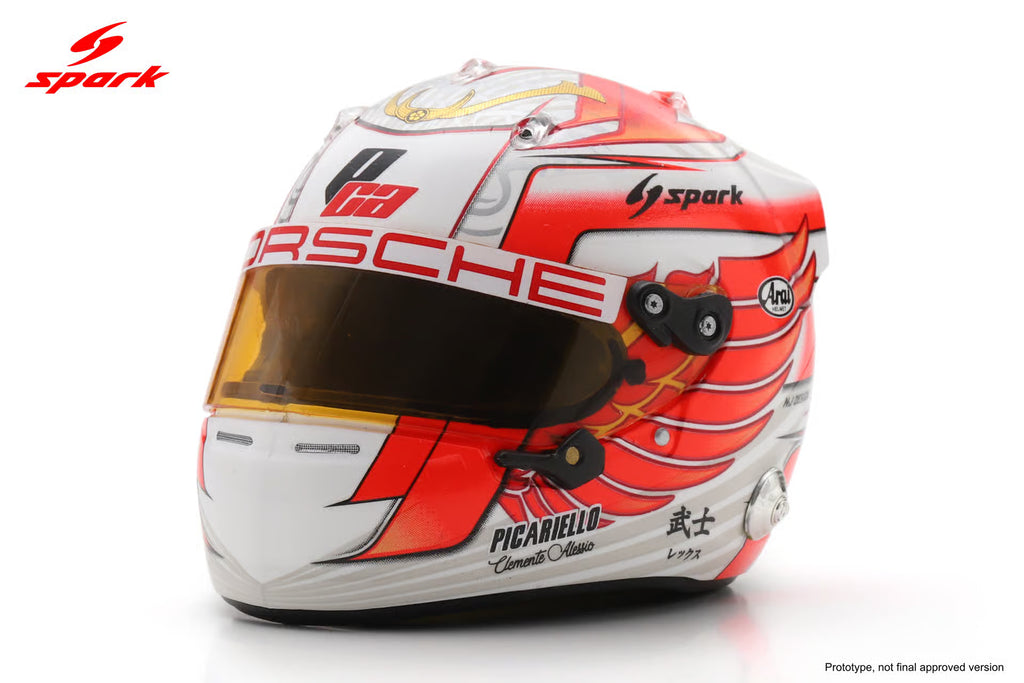 Pre-Order Alessio Picariello – Bushi Rex - Suzuka 1000km 2026 Helmet 1:5 Scale