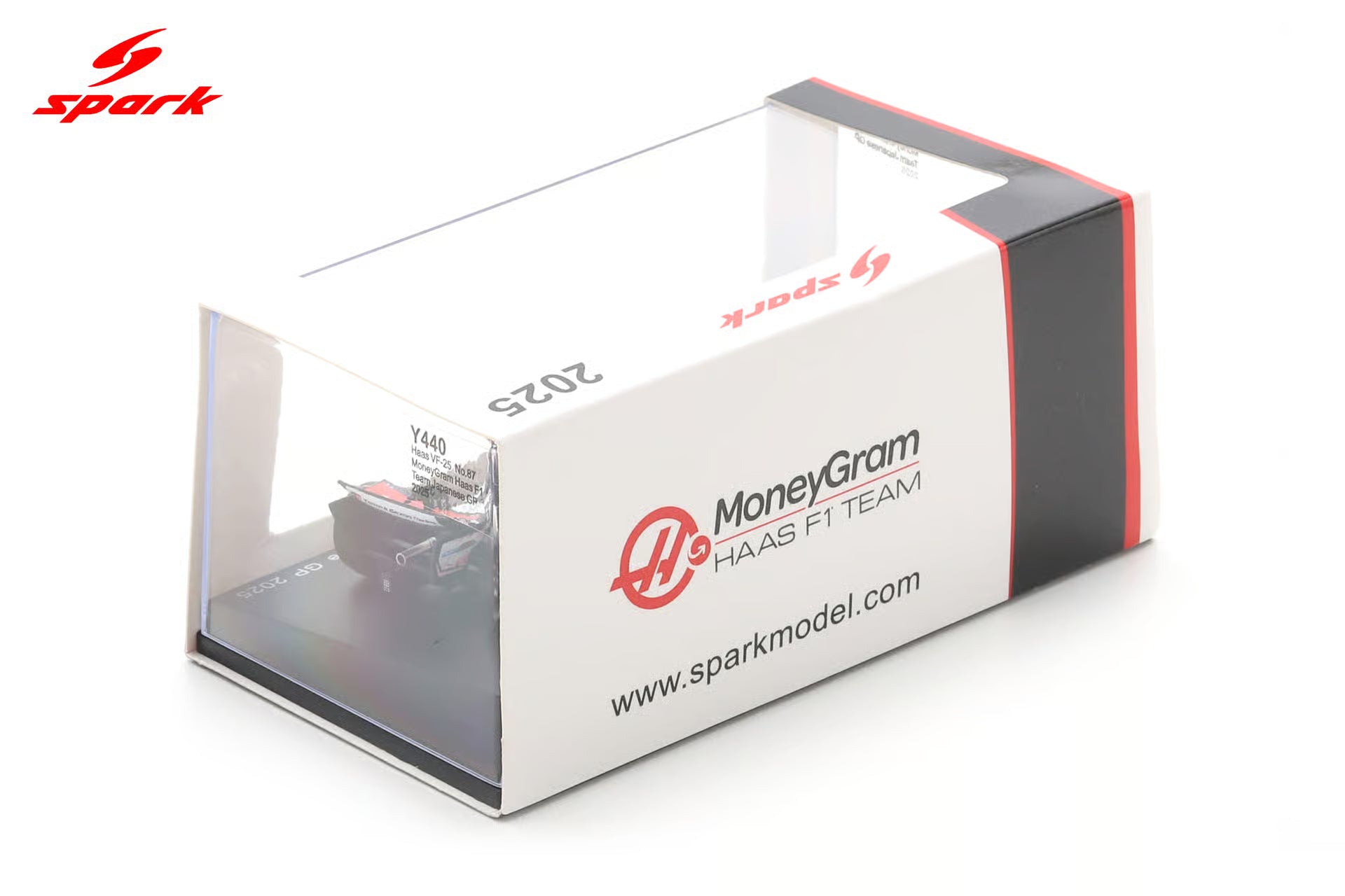 Pre-Order Haas VF-25 No.87 MoneyGram Haas F1 Team Japanese GP 2025 Oliver Bearman 1:64