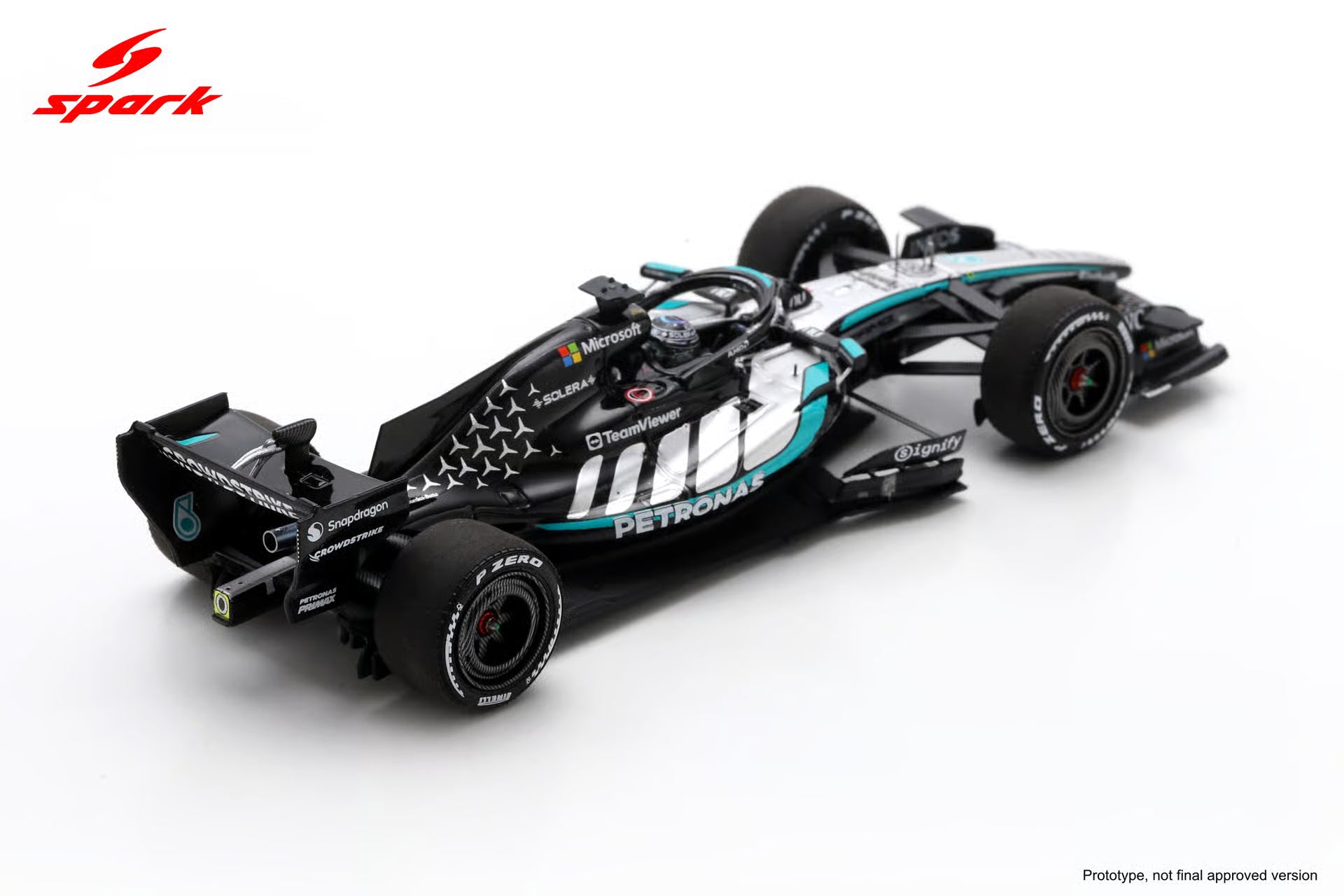 Pre-Order Mercedes-AMG PETRONAS F1 Team W17 No.63 4th Japanese GP 2026 George Russell 1:43