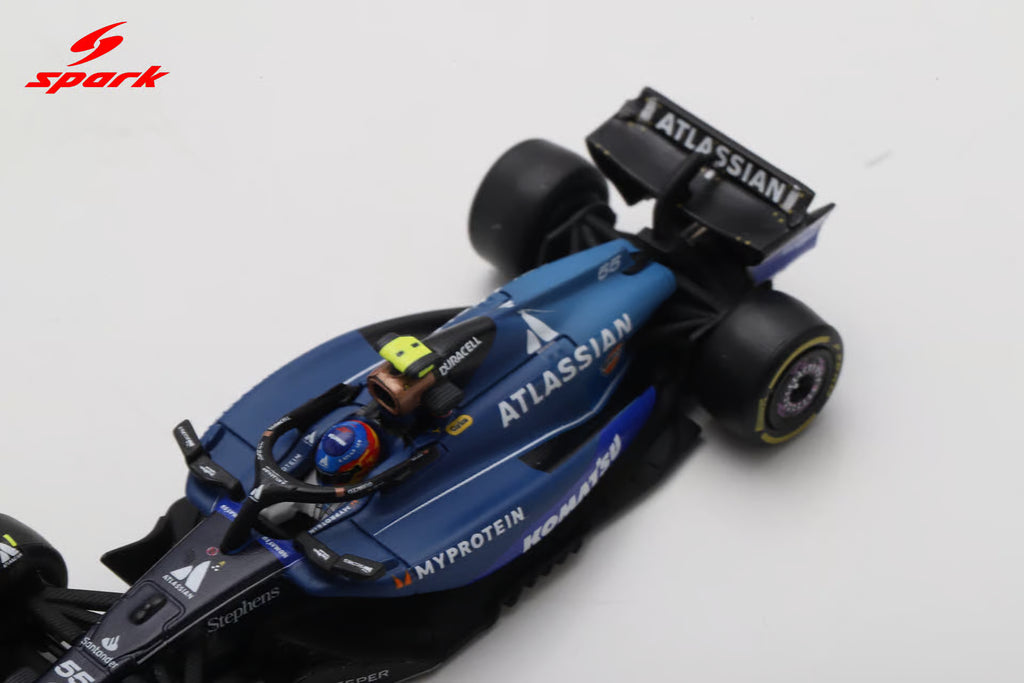 Williams FW47 No.55 Williams Racing Chinese GP 2025 Carlos Sainz 1:64