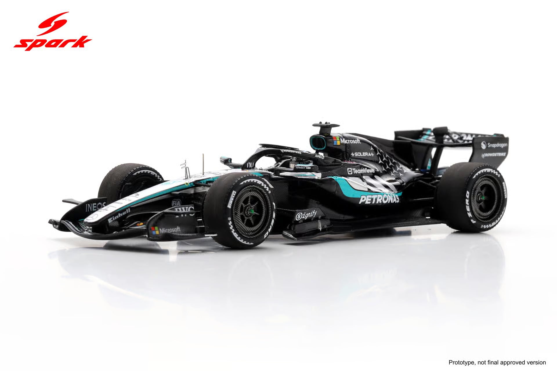 Pre-Order Mercedes-AMG PETRONAS F1 Team W17 No.63 4th Japanese GP 2026 George Russell 1:43