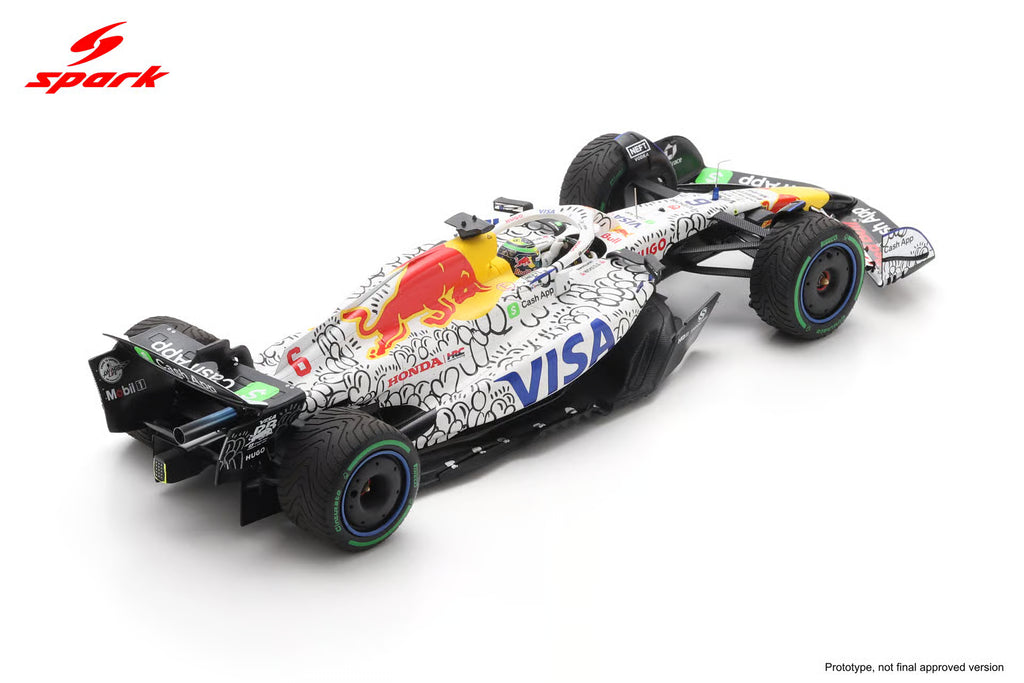 Pre-Order - Racing Bulls VCARB 02 No.6 Visa Cash App Racing Bulls Formula One Team British GP 2025 Isack Hadjar 1:18
