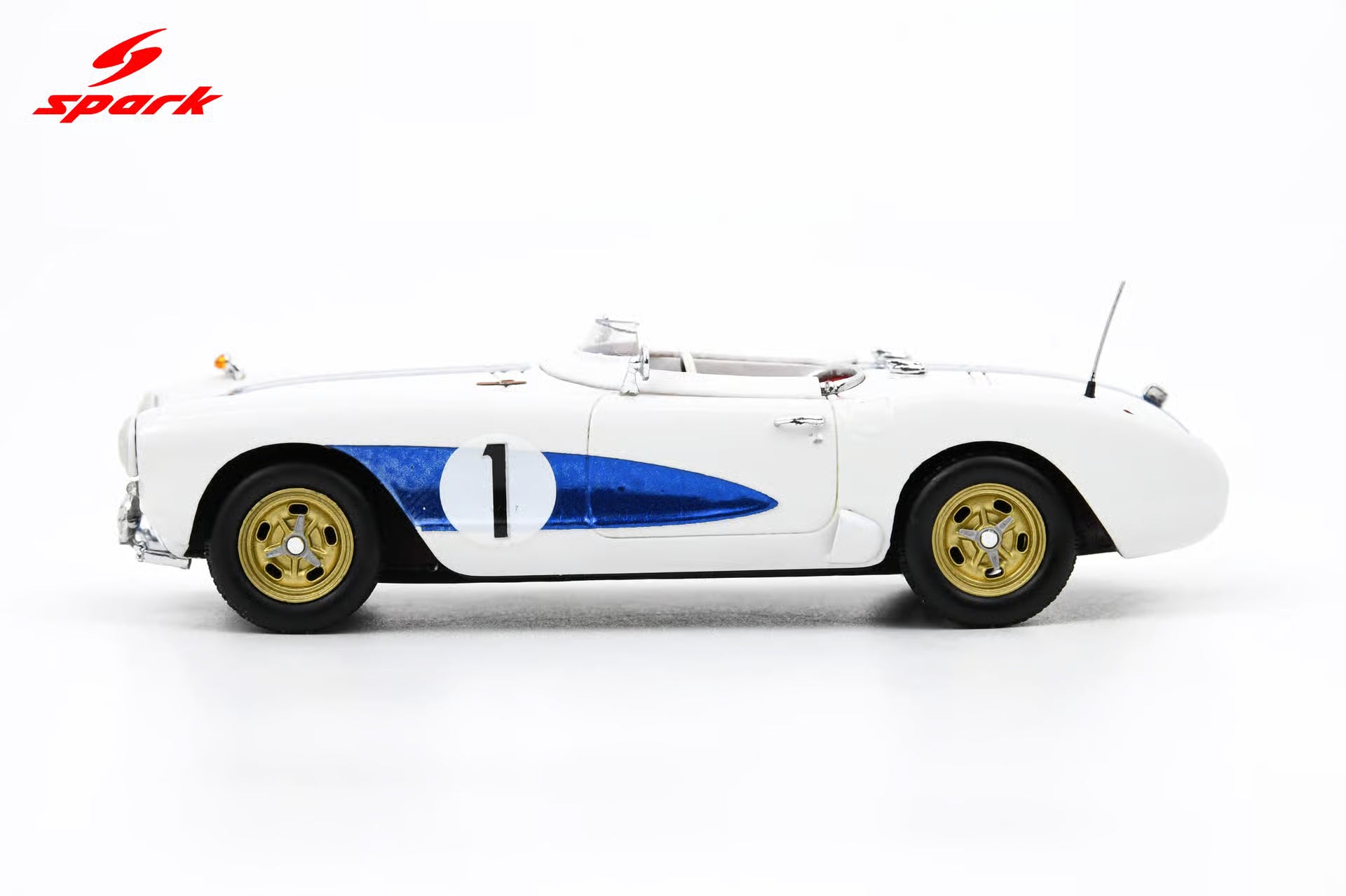 Corvette C1 n1 9th Sebring 1956  J. Fitch - W. Hansgen 1:43