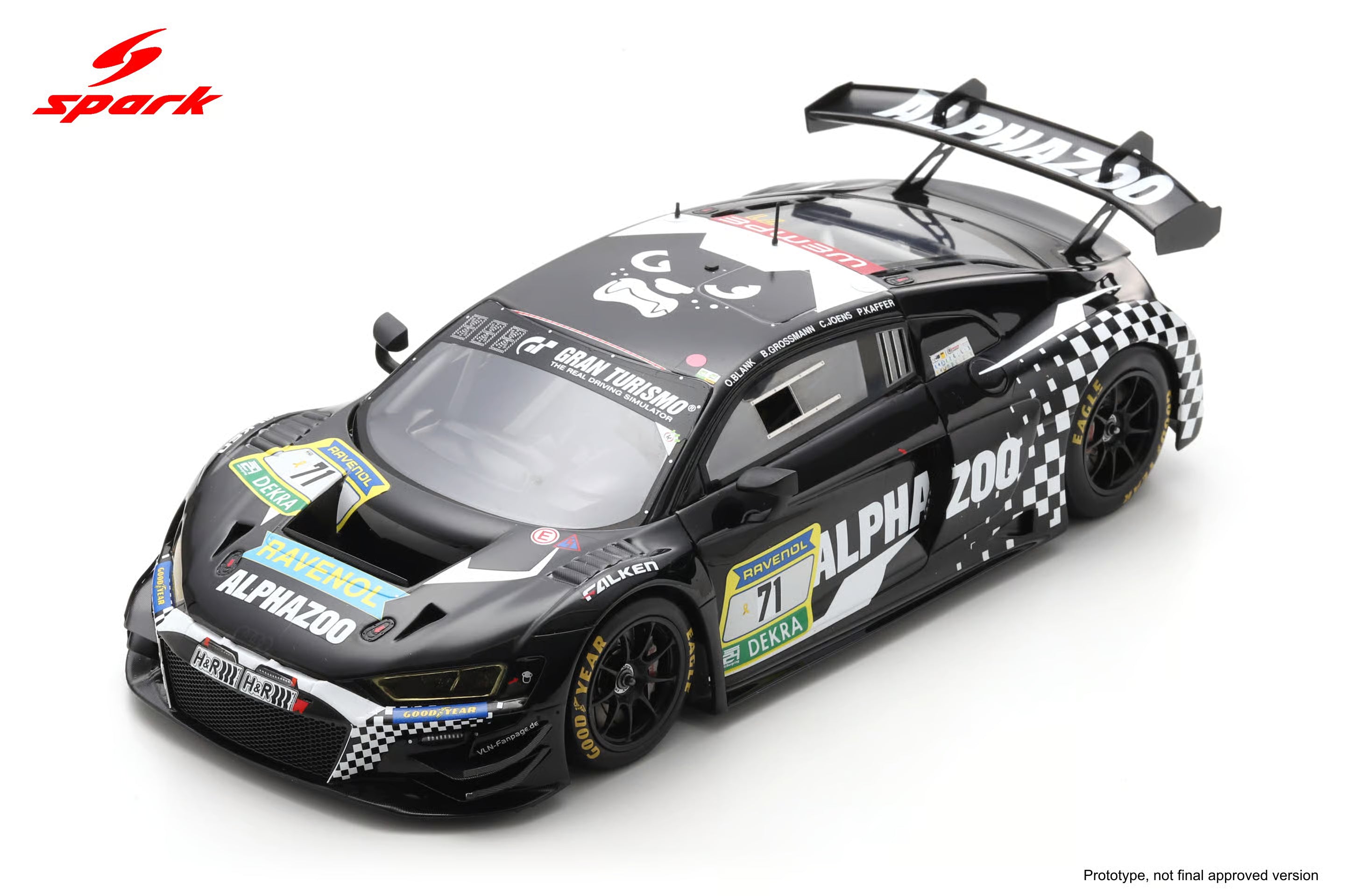 Pre-Order 1:18 Audi R8 LMS GT3 evo II No.71 JUTA Racing 24H Nürburgring 2026 O. Blank - P. Kaffer - B. Großmann - C. Jöns Limited 300