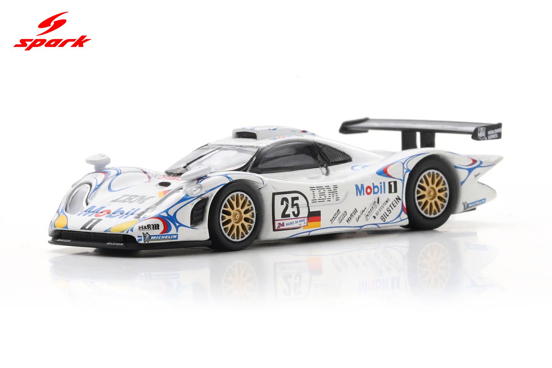 Pre-Order Porsche 911 GT1 No.25 2nd Le Mans 24H 1998  B. Wollek - J. Muller - U. Alzen