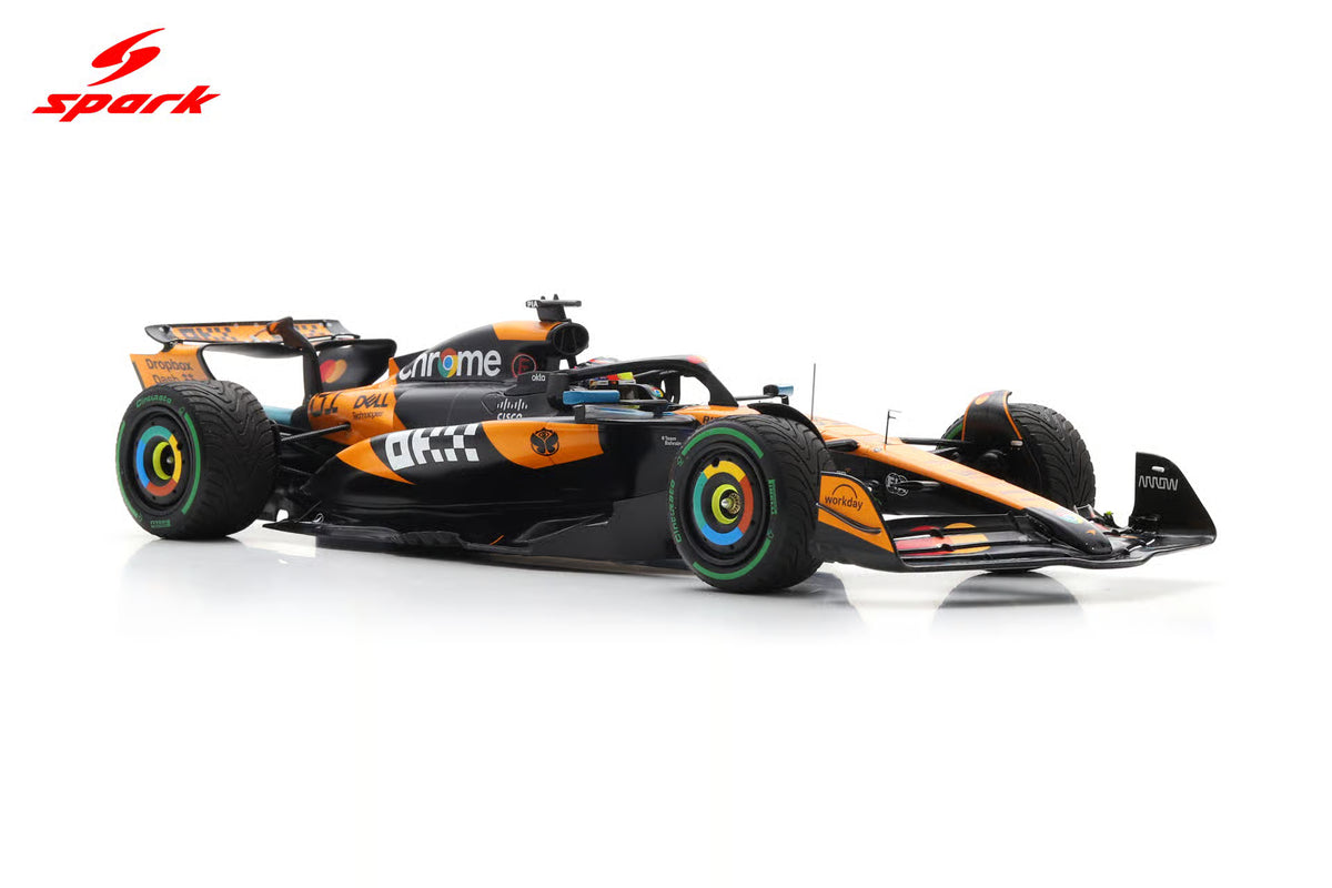Pre-Order McLaren MCL39 No.81 McLaren Formula 1 Team Winner Belgian GP 2025 Oscar Piastri 1:18